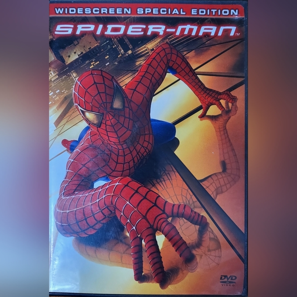 Spiderman Special Edition Widescreen DVD movie EUC